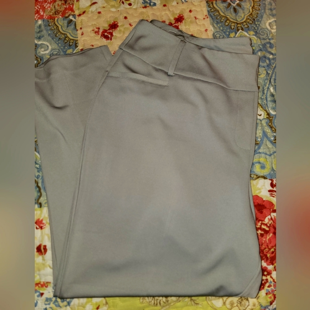 Cato Women's gray dress pants size 22/24W new with tags